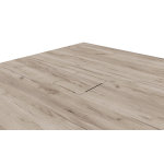 Receveur naturo - dcoupable - 80x80cm - rsine - bois - extra - plat