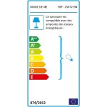 R�glette ''detroit'' argent mat