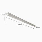 Rglette lumineuse led tanche 120cm 36w ip65 - blanc neutre 4000k - 5500k - silamp