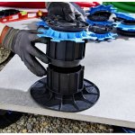 Rhausse de plot 60mm pour dalle et lambourde jouplast carton de 60 plots