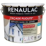Renaulac peinture de facade pliolite haute resistance - 10 l - ton pierre