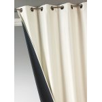 Rideau clair de lune 140x260 ivoire