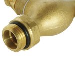 Robinet d'arrosage � clapet auto �tanche et orientable 15 / 21 - 20 / 27 - laiton bros