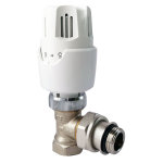 Robinet thermostatique equerre f 15 / 21