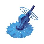 Robot piscine hydraulique  hercule  avec diaphragme