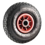 Roue  260 x 85 mm gonflable axe 25 mm