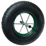 Roue gonflable 15'' 385x95 axe de 20 mm