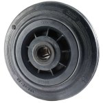 Roue pleine  160 x 40 mm axe de 20 mm