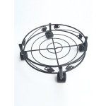 Support pot de fleurs floraroll art deco