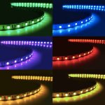 Ruban led rgb 12v 5m 5050 ip20 60led / m - silamp