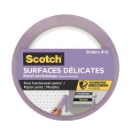 Ruban de masquage surfaces delicates scotch 41m x 24mm