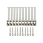 Sachet 10 colliers � clip diam�tre 16 � 20 mm