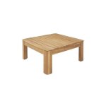 Salon de jardin en bois dacacia fsc 4 personnes avec coussins - sana