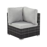 Salon jardin m�ridienne 2 pcs  ibiza  - florida - gris