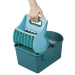 Seau essoreur 8l bleu / vert - 55080