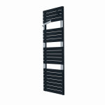 Sche - serviettes asama eau chaude anthracite 715w