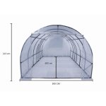 Serre tunnel de culture 3 x 6 m