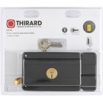 Serrure en applique thirard, axe 70 mm, � tirage, ouverture � droite