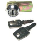 Serrure  batteuse rglable chrome
