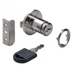 Serrure de meuble acier À encastrer hettich 18 mm réversible Serrure de meuble acier À encastrer hettich 18 mm réversible
