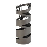 Serviteur diabolo gris acier