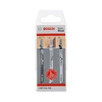 Set de 15 lames de scie sauteuse pour bois bosch (2 607 011 436)