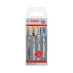 Set de 15 lames de scie sauteuse pour bois et mtal bosch (2 607 011 437)