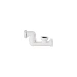 Siphon baignoire blanc h124 - bouchon de dgorgement