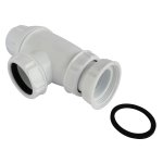 Siphon d'evier m / plast 1 1 / 2 - nf - evacuation 40mm - hauteur rglable
