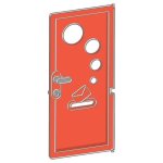 Smoby - acs maison neo jura lodge porte de maison Smoby - acs maison neo jura lodge porte de maison