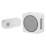 Sonnette sans fil  brancher avec led et porte de 150m - otio