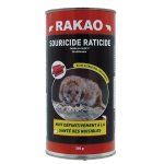Souricide raticide blocs hydrofuges rakao 300 g Souricide raticide blocs hydrofuges rakao 300 g