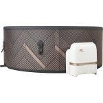 Spa gonflable rond concept mono gris 6 places