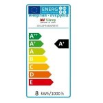 Spot encastrable led cob carr� orientable 8w 60� alu - blanc neutre 4000k - 5500k - silamp