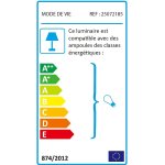 Spot ''gear'' noir mat