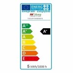Spot led encastrable carr 5w 80 - blanc froid 6000k - 8000k - silamp
