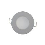 Spot led etanche 5w rond encastrable alu ip65 - blanc froid 6000k - 8000k - silamp Spot led etanche 5w rond encastrable alu ip65 - blanc froid 6000k - 8000k - silamp