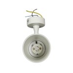 Spot led en saillie 80� blanc pour ampoule gu10 - blanc - silamp