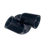 Spot led en saillie double orientable noir pour ampoule gu10 - noir - silamp Spot led en saillie double orientable noir pour ampoule gu10 - noir - silamp