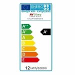 Spot led sur rail 12w 38� monophas� blanc - blanc neutre 4000k - 5500k - silamp
