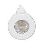 Spot led sur rail 12w 38� monophas� blanc (pack de 5) - blanc chaud 2300k - 3500k - silamp
