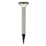 Spot  piquer led solaire 50cm 2w ip44 avec dtecteur de mouvement - blanc chaud 2300k - 3500k - silamp ...