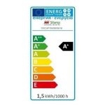 Spot  piquer led solaire pour jardin 1. 5w 6v dc - blanc froid 6000k - 8000k - silamp