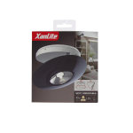 Spot en saillie led - orientable - bague grise - cons. 4, 5w (eq. 40w) - 300 lumens - blanc chaud Spot en saillie led - orientable - bague grise - cons. 4, 5w (eq. 40w) - 300 lumens - blanc chaud