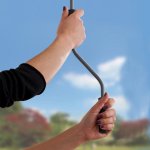 Store enrouleur d'extrieur 120x250cm coffre austin gris aluminium