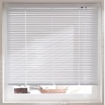 Store vnitien aluminium 25mm blanc l. 75xh. 130cmcm