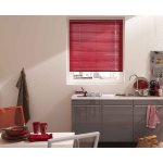 Store vnitien aluminium 25mm framboise 100x175