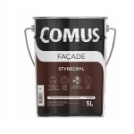 Styrecryl - 5l blanc 700 - peinture ravalement faade classe d2 phase aqueuse pour conditions climatiques ...