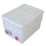 Sundis lot de 3 boites de rangement pour chaussures homme clear box 10l 36, 5x26, 5x23 cm transparent ... Sundis lot de 3 boites de rangement pour chaussures homme clear box 10l 36, 5x26, 5x23 cm transparent ...