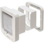 Sureflap extension de tunnel pour chatiere a puce electronique blanc